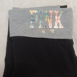 Victoria's Secret love pink Capri yoga pants